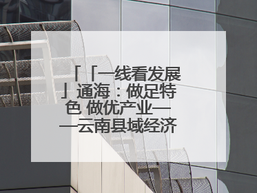 「一线看发展」通海：做足特色 做优产业——云南县域经济样本观察之二