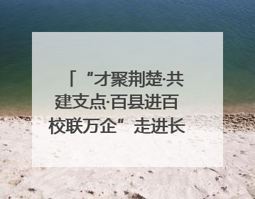 “才聚荆楚·共建支点·百县进百校联万企”走进长江大学文理学院