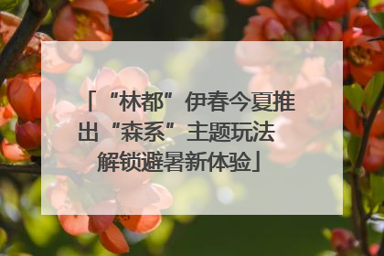 “林都”伊春今夏推出“森系”主题玩法 解锁避暑新体验