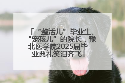“整活儿”毕业生、“宠孩儿”的院长，豫北医学院2025届毕业典礼笑泪齐飞