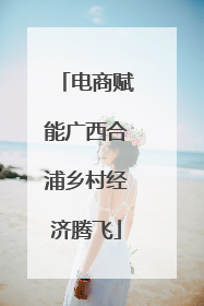 电商赋能广西合浦乡村经济腾飞