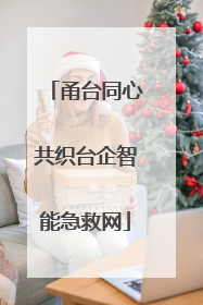 甬台同心共织台企智能急救网