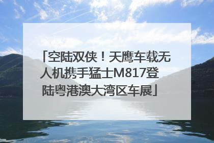 空陆双侠！天鹰车载无人机携手猛士M817登陆粤港澳大湾区车展