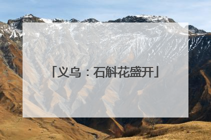 义乌：石斛花盛开