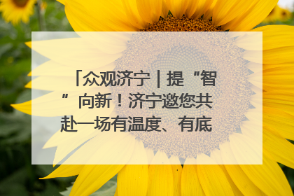 众观济宁｜提“智”向新！济宁邀您共赴一场有温度、有底气的“智造”之约