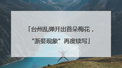 台州乱弹开出首朵梅花，“浙婺现象”再度续写
