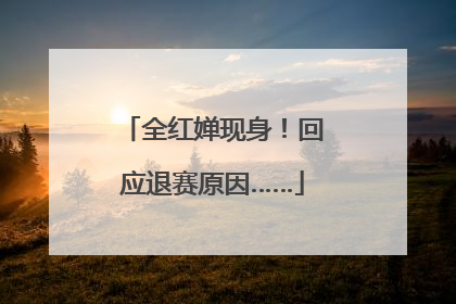 全红婵现身！回应退赛原因……