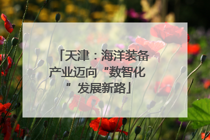 天津：海洋装备产业迈向“数智化”发展新路