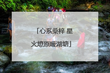 心系桑梓 星火燎原暖湖塘