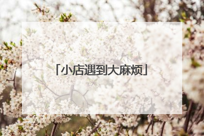 小店遇到大麻烦