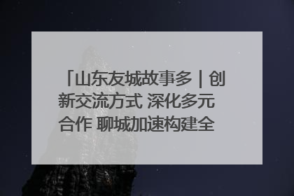 山东友城故事多｜创新交流方式 深化多元合作 聊城加速构建全球友城新格局