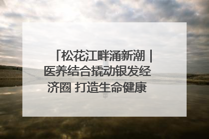 松花江畔涌新潮｜医养结合撬动银发经济圈 打造生命健康产业新样本