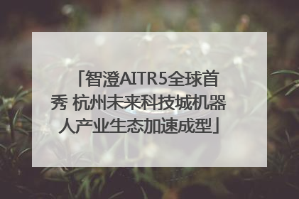 智澄AITR5全球首秀 杭州未来科技城机器人产业生态加速成型