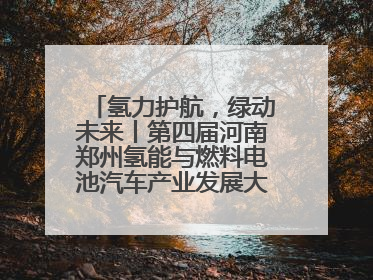 氢力护航，绿动未来丨第四届河南郑州氢能与燃料电池汽车产业发展大会启幕