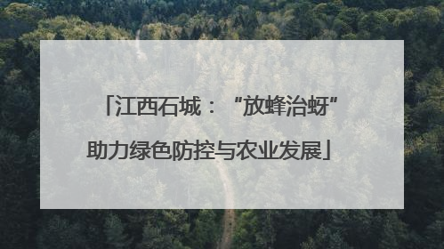 江西石城：“放蜂治蚜”助力绿色防控与农业发展