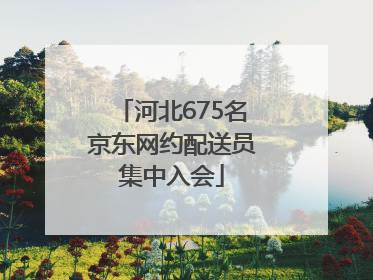 河北675名京东网约配送员集中入会