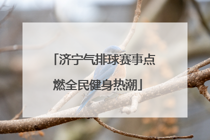 济宁气排球赛事点燃全民健身热潮