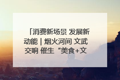 消费新场景 发展新动能｜烟火河间 文武交响 催生“美食+文化”消费新场景