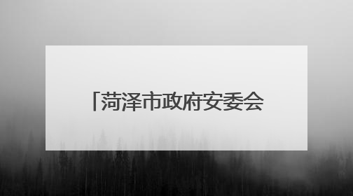 菏泽市政府安委会办公室到定陶区督导安全生产工作
