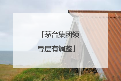 茅台集团领导层有调整