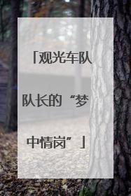 观光车队队长的“梦中情岗”