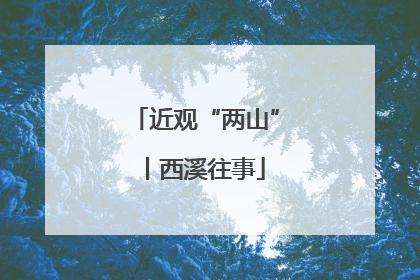 近观“两山”丨西溪往事