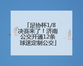 足协杯1/8决赛来了！济南公交开通12条球迷定制公交