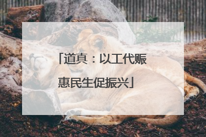 道真：以工代赈惠民生促振兴