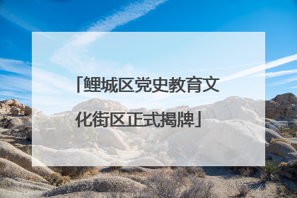 鲤城区党史教育文化街区正式揭牌