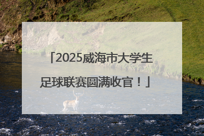 2025威海市大学生足球联赛圆满收官！
